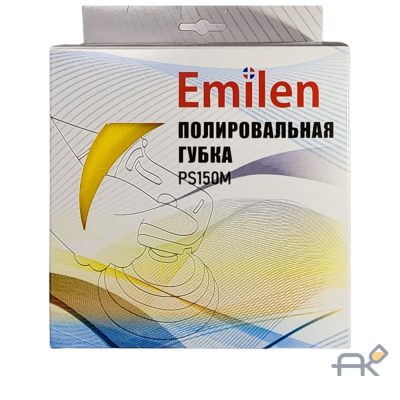 Полировочная губка EMILEN PS150M жёлтый